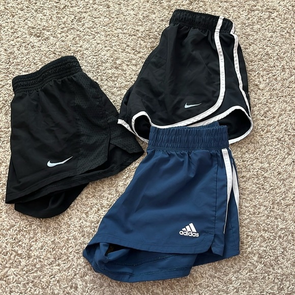 3 Item Nike and Adidas Sport Shorts Bundle - Size XS - Picture 1 of 11